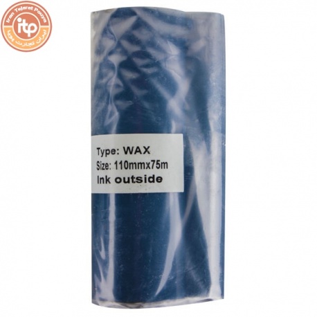 ریبون پرینتر لیبل زن مدل WAX-110-75