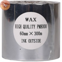 ریبون پرینتر لیبل زن NP مدل Wax 60mm x 300m