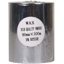 ریبون پرینتر لیبل زن NP مدل Wax 80mm x 300m